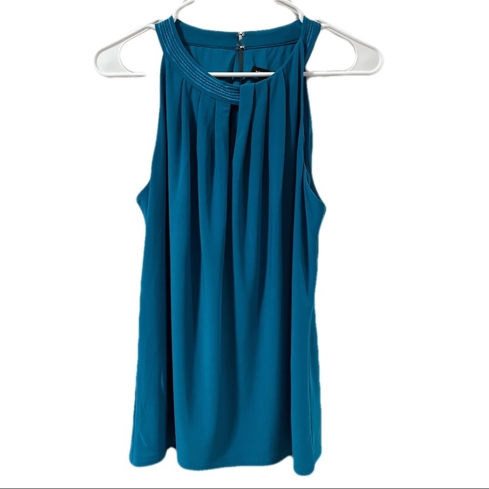 White House Black Market Small Sleeveless in Blue
